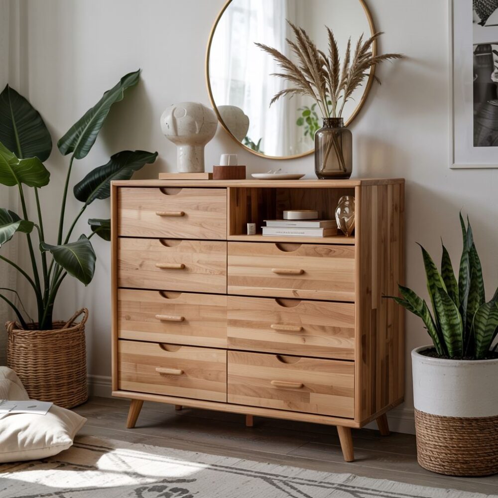 Kolorowa komoda designerska