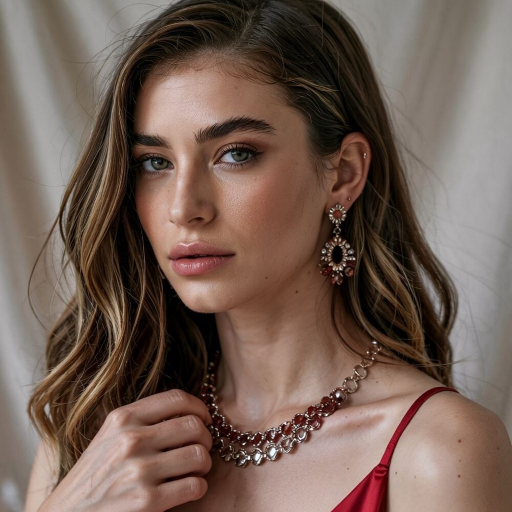 czerwona sukienka